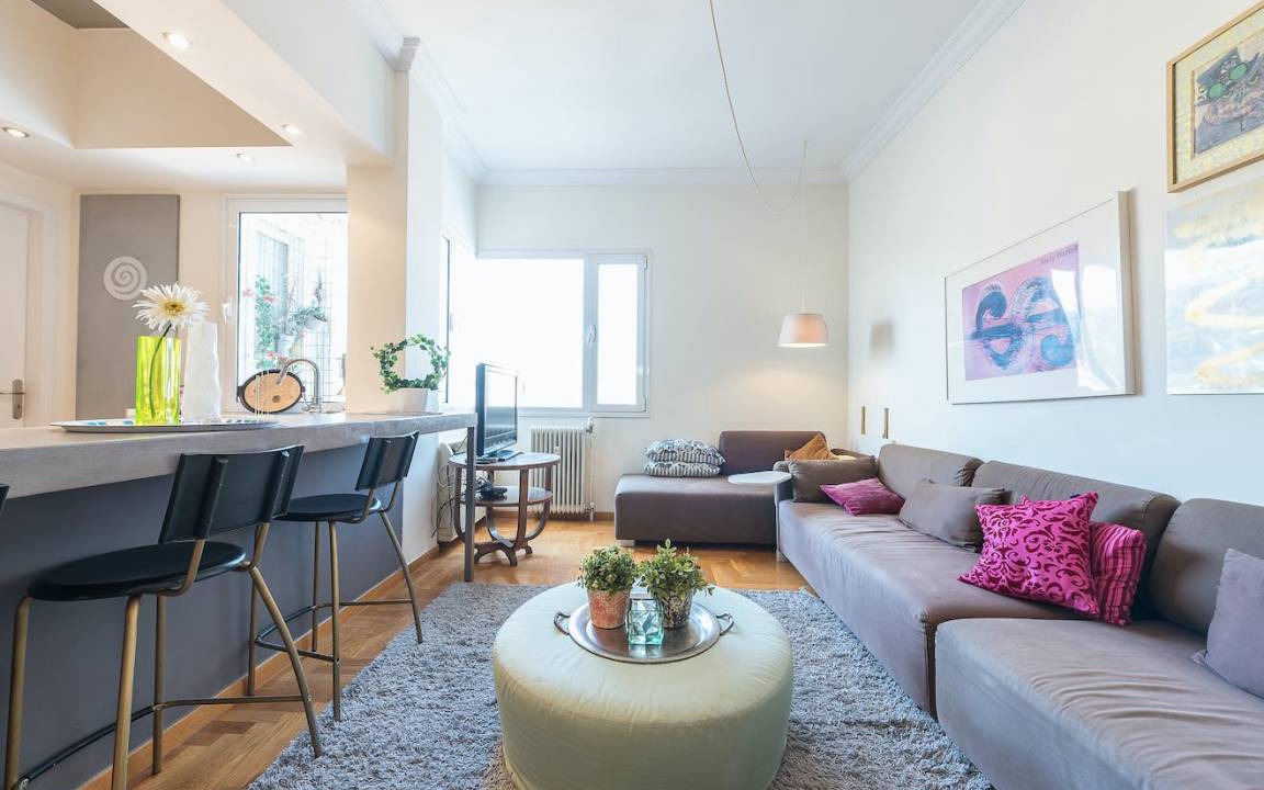 Plaka Apartment | 130 m² Apartment ∙ 3 bedrooms ∙ 7 guests