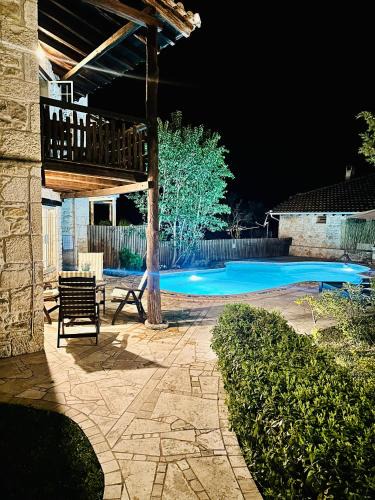 Kriopigi Villa | 2K Eco Pool & Stone Villa