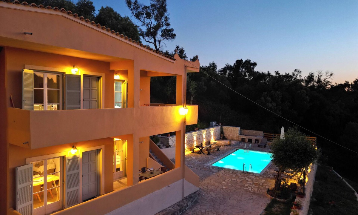 Agios Spyridon Corfu Villa | 6-bedroom NE Corfu villa for families & groups private pool, near beaches