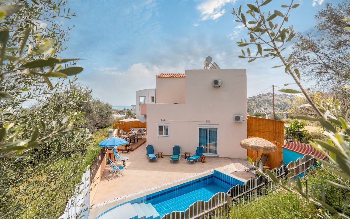 Kalathos Villa | 79 m² Villa ∙ 3 bedrooms ∙ 6 guests