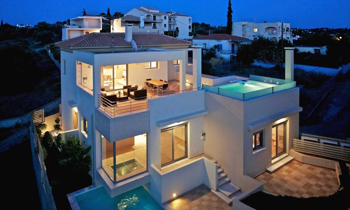 Bouzaiika House | A4 - Luxury house with pool, Goutos Properties Porto Heli