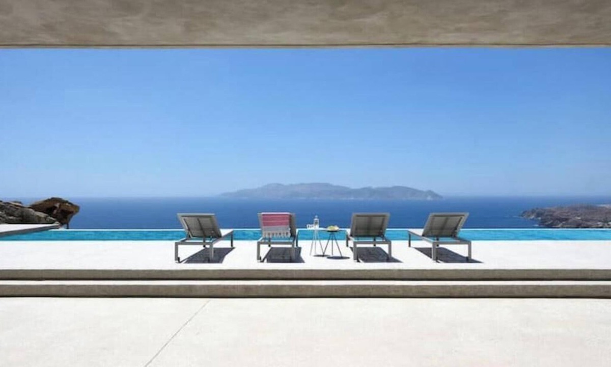 Ios Villa | Aetos Cave Villa | Sunset Sea Views, 2 Infinity Pools & Private Luxury Retreat