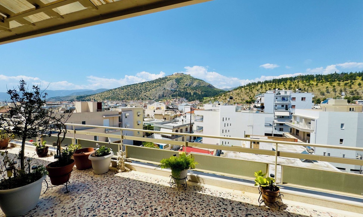 Argos Apartment | Altana Vista Argolis - Panoramic Castle View