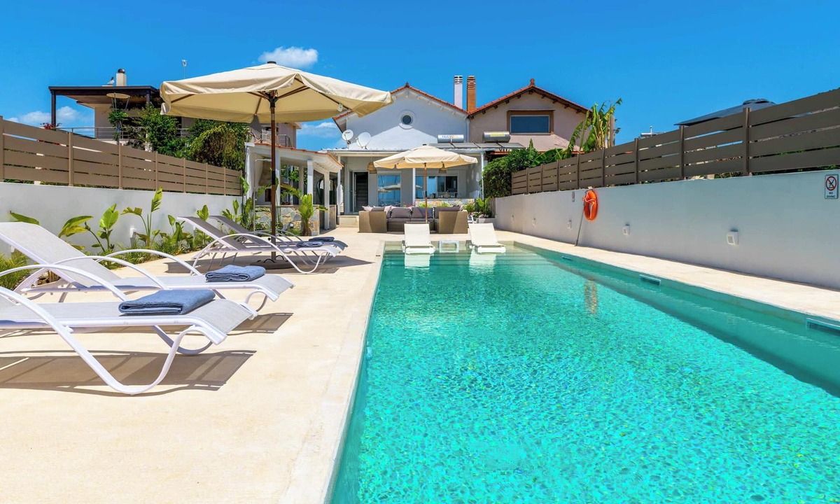 Lardos Villa | Ammos Beach House - Four Bedroom Villa, Sleeps 8