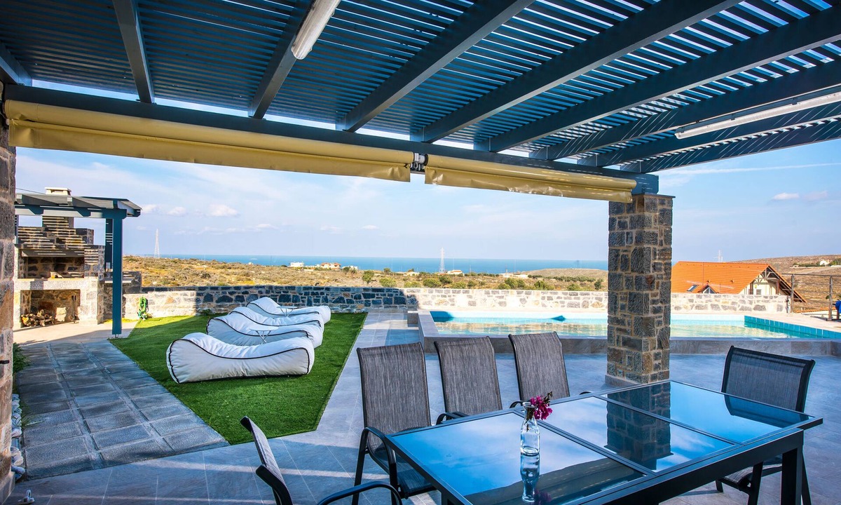 Kokkini Chani Villa | Anna Luxury Villa by Cretevasion