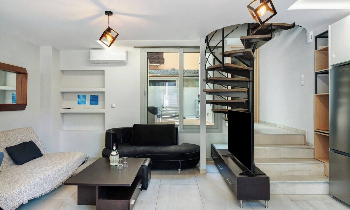 Spata-Artemida Apartment | Apartment 'Sea Side' with Private Terrace, Wi-Fi and Air Conditioning
