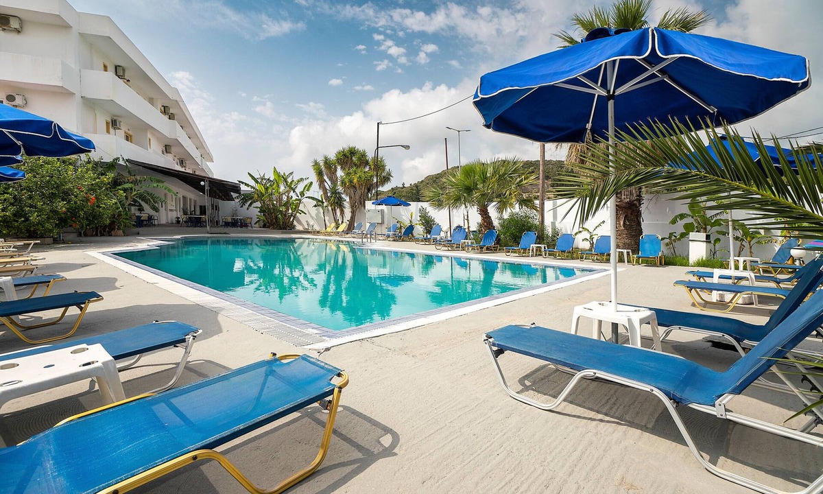 Faliraki Apartment | Apartment 'Sotirakis Economy Room 37' with Mountain View, Wi-Fi and Air Conditioning