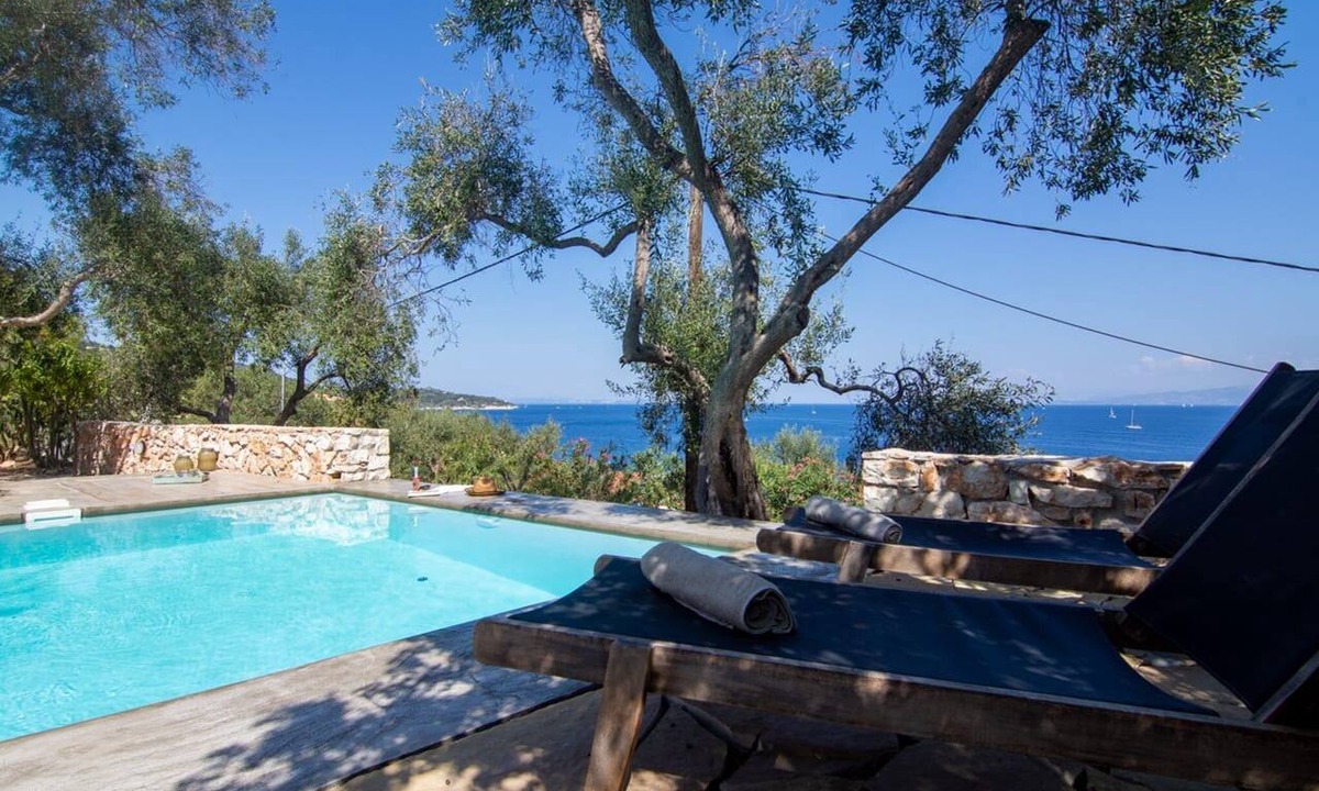 Gaios Villa | Astryneon Suite, Divine Sea Views, Private Pool, Furnished Terrace, Paxos