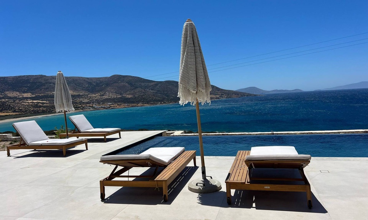 Agiassos Villa | Beachfront luxury villa in Naxos - Agiassos - Cyclades