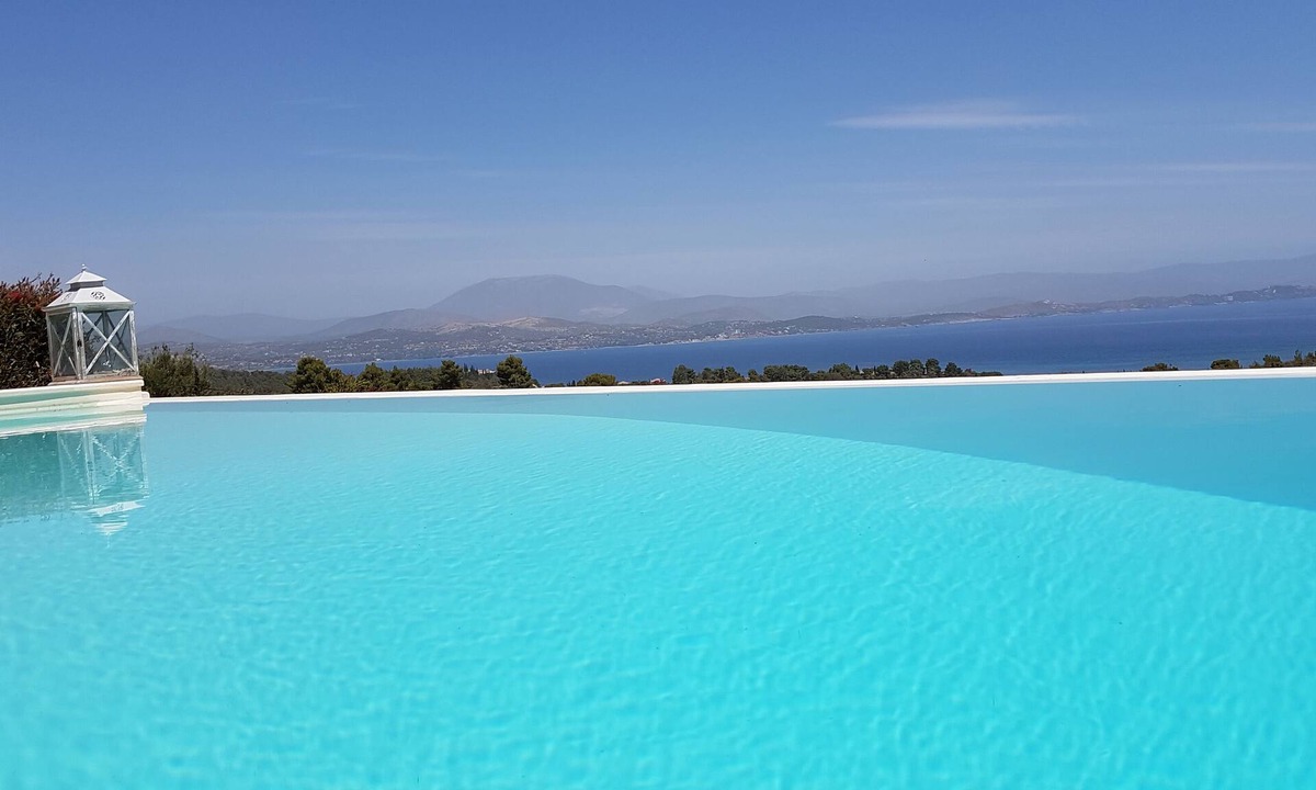 Agios Emilianos Villa | Big Blue Villa Porto Heli with Amazing View