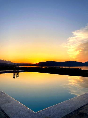 Dramia Villa | Blue Harmony villa Heated Pool Panorama