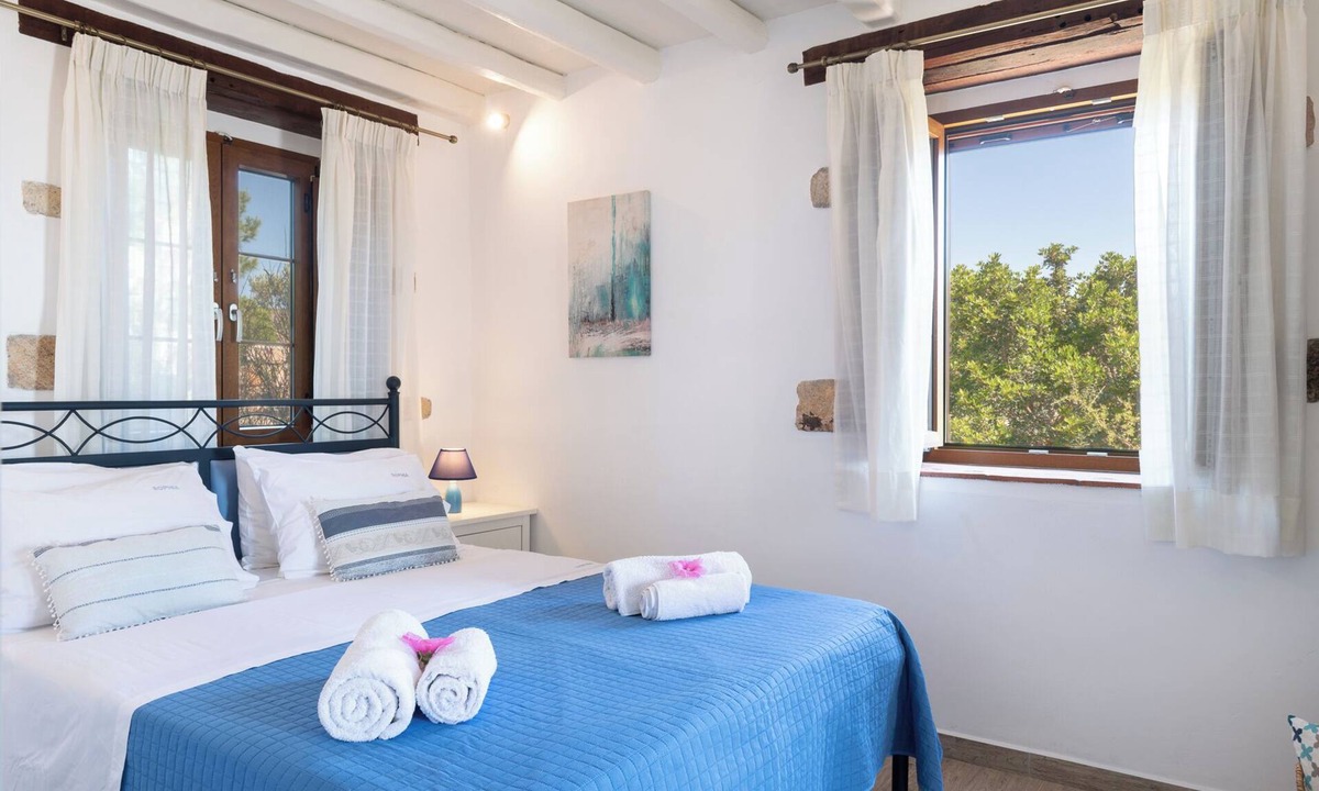 Skala Apartment | Blue Vista Patmos Sofia Triple Apartment