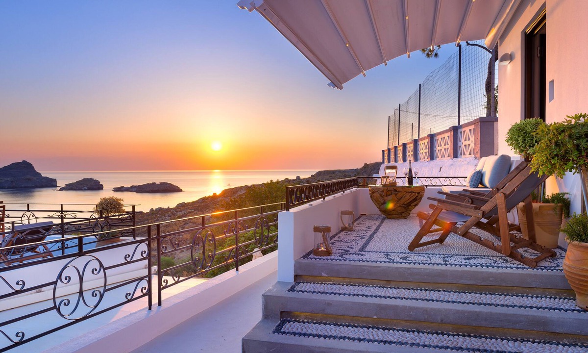 Lindos Apartment | Brand New! Lindos shore Superior Studio just above Lindos main beach !