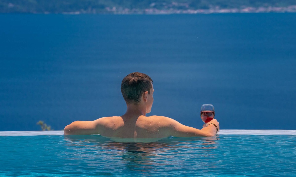 Agia Efimia Villa | Brand new villa infinity pool and sea view