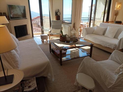 Delfoi Apartment | Breathe in Delphi - Spacious 3BR Apartment with View