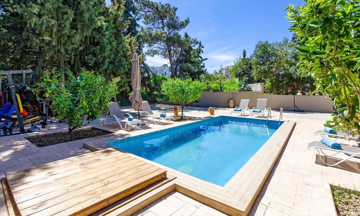 Asgourou Villa | Charming villa w/ pool, BBQ, A/C & WiFi.