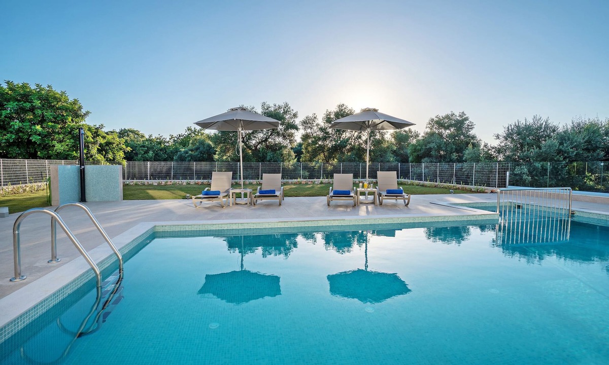 Atsipópoulon Villa | Chloe,New Luxurious modern villa, private big pool, picturesque surroundings