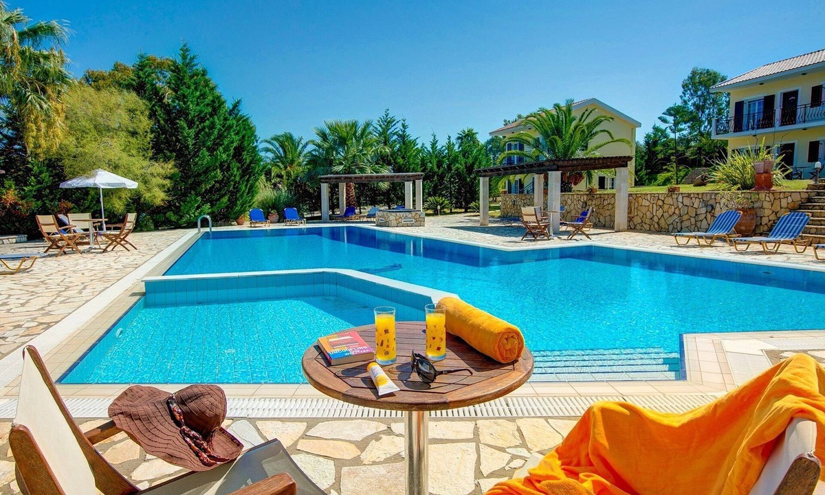 Spartia Villa | Deluxe Kefalonia Apartment | Liakas Village Apartments | Swimming Pool | 1 BDR.
