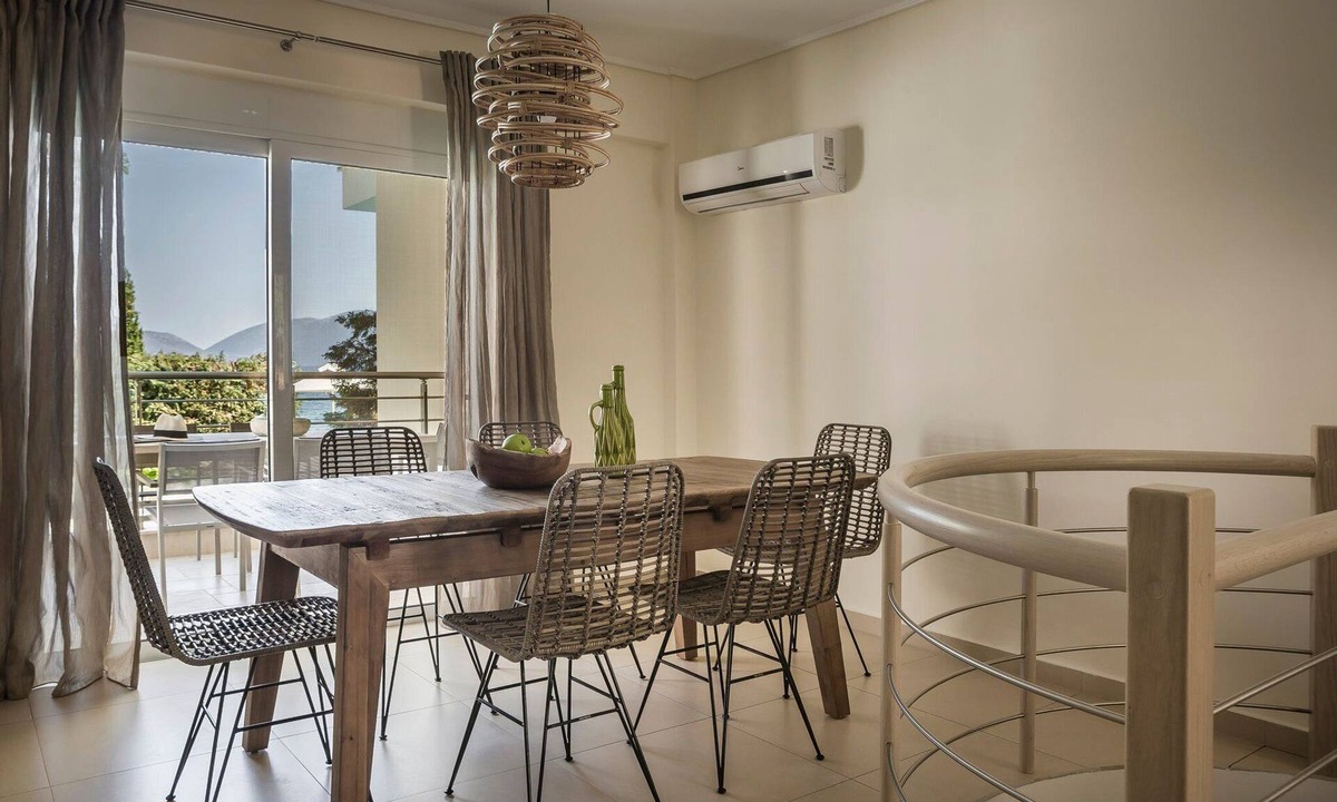 Karavomylos Villa | Deluxe Kefalonia Apartment | Apartment Amaryllis | 1 Bedroom | Outdoor Pool |.