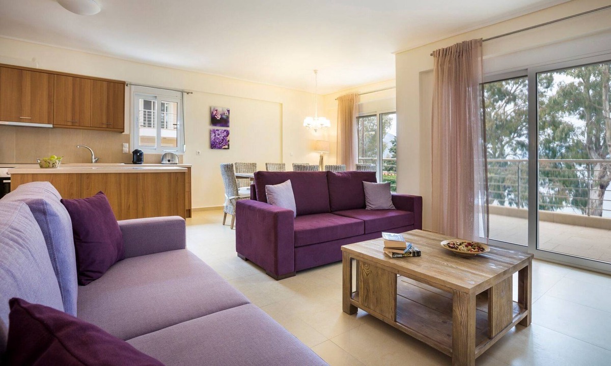 Karavomylos Villa | Deluxe Kefalonia Apartment | Apartment Lotos | 3 Bedroom | Sea View |.