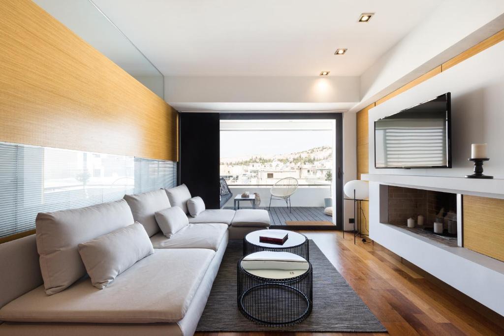 Neos Kosmos Apartment | EMST Museum 1BD Apartment with Acropolis view by UPSTREET