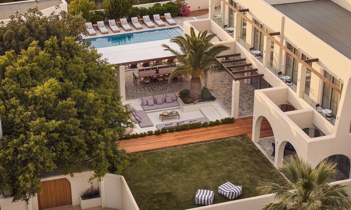 Anissaras Villa | Ennea Villa, Pool, Whirlpool, Cinema Walk to Beach