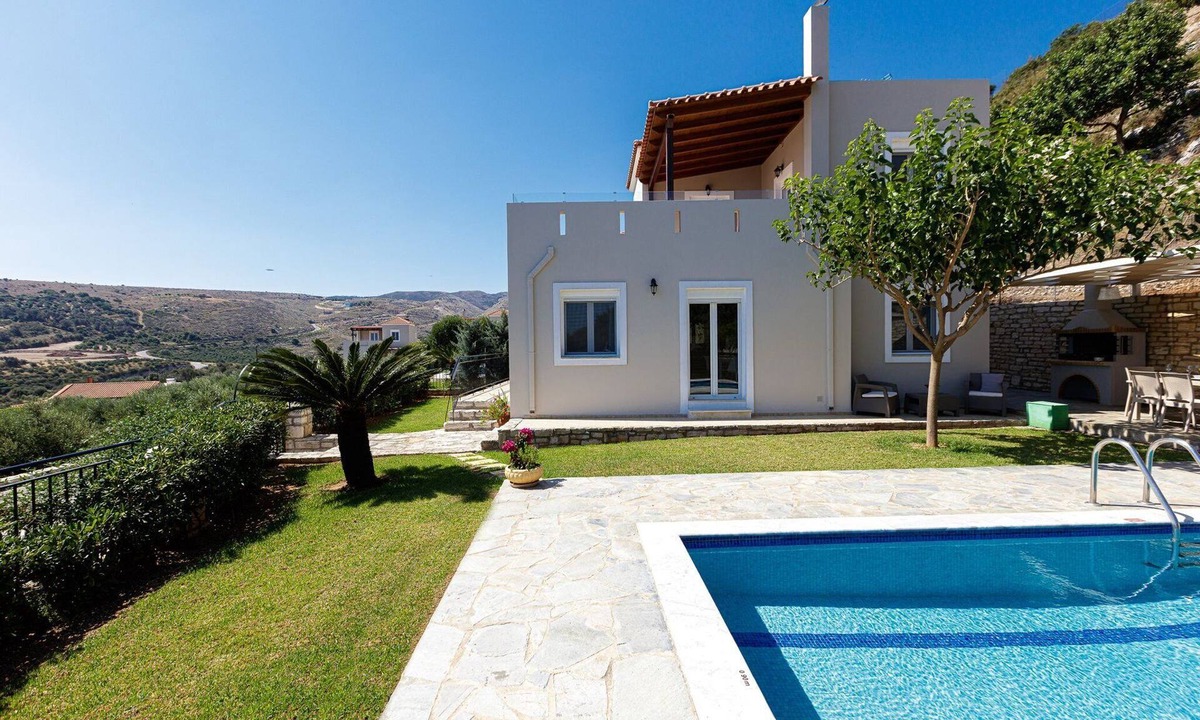 Agia Triada Villa | Extravagant Crete Villa | Villa Zenith I | Private Pool and Outdoor Amenities |.