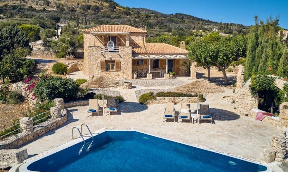 Korithi Villa | Extravagant Zante Villa | Villa Crystal | Great Sea Views | 3 Bedrooms | Agios.