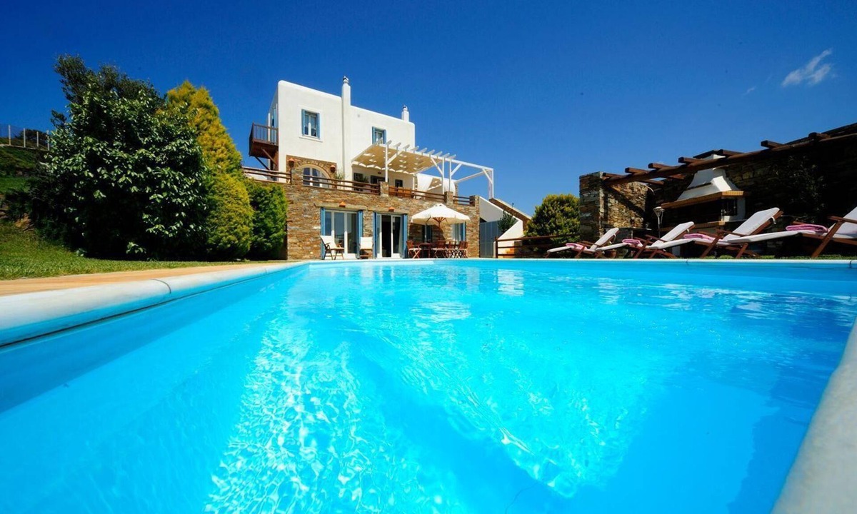 Kato Fellos House | Holiday house Andros for 1 - 8 persons with 4 bedrooms - Holiday home