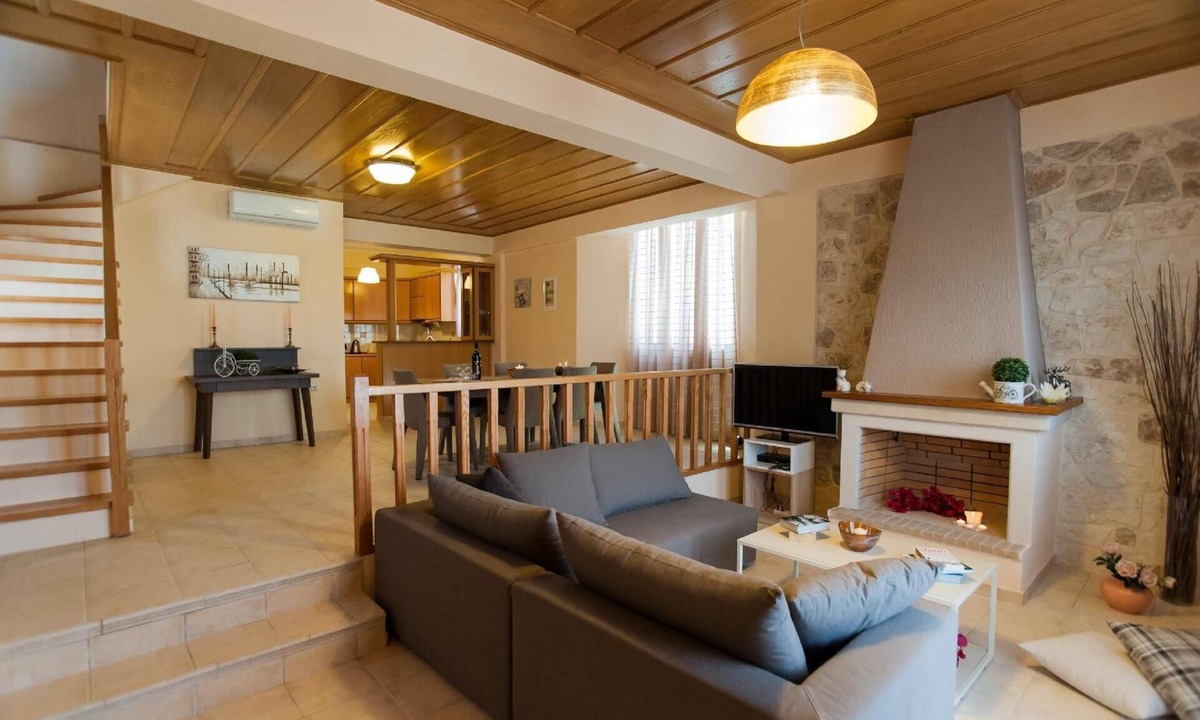 Panormos Apartment | Holiday House in Panormos with Little Garden,Pool