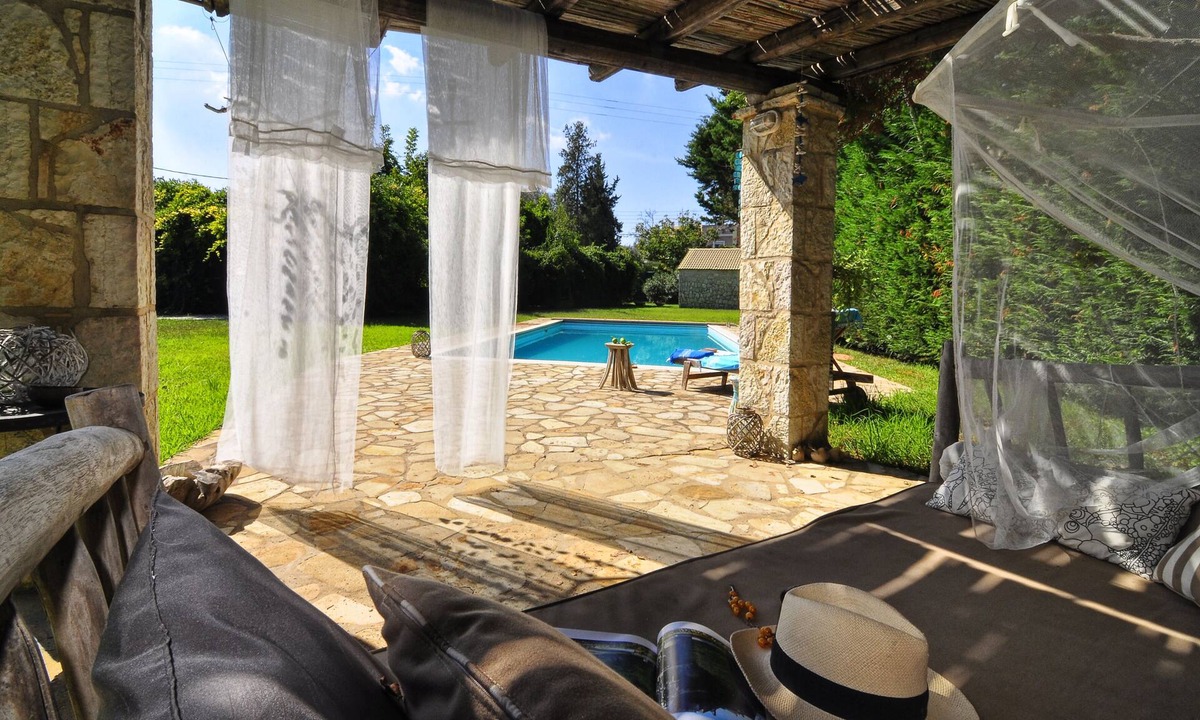 Molos Villa | "Il Portico Verde" sweet Villa with pool in Corfu island