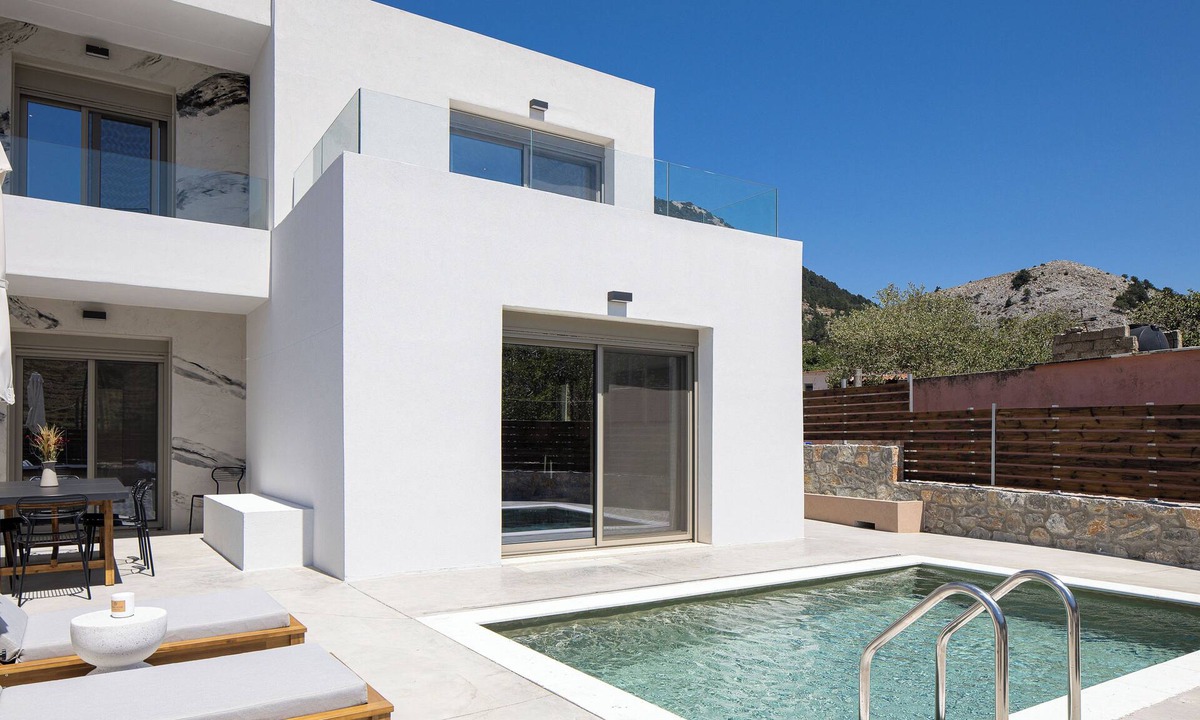 Sfakia Villa | Imbros Villa 3 Free* Heated Pool in mountains