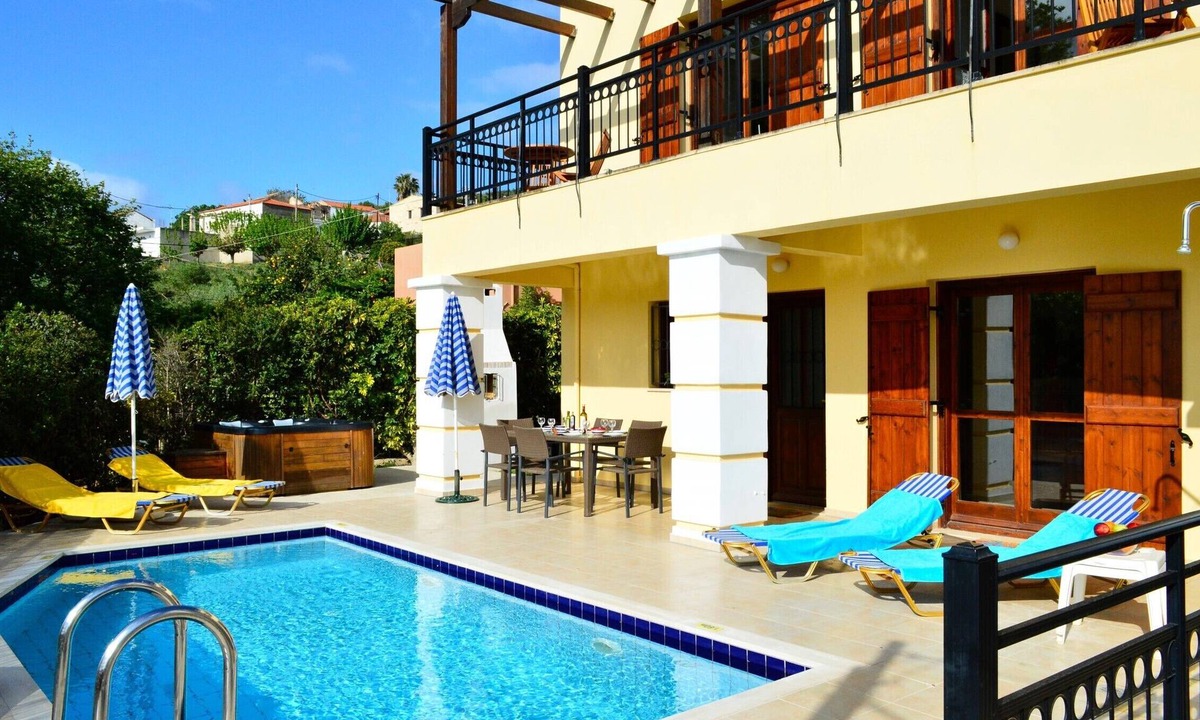Spilia Villa | jacuzzi★BBQ area★ Private pool