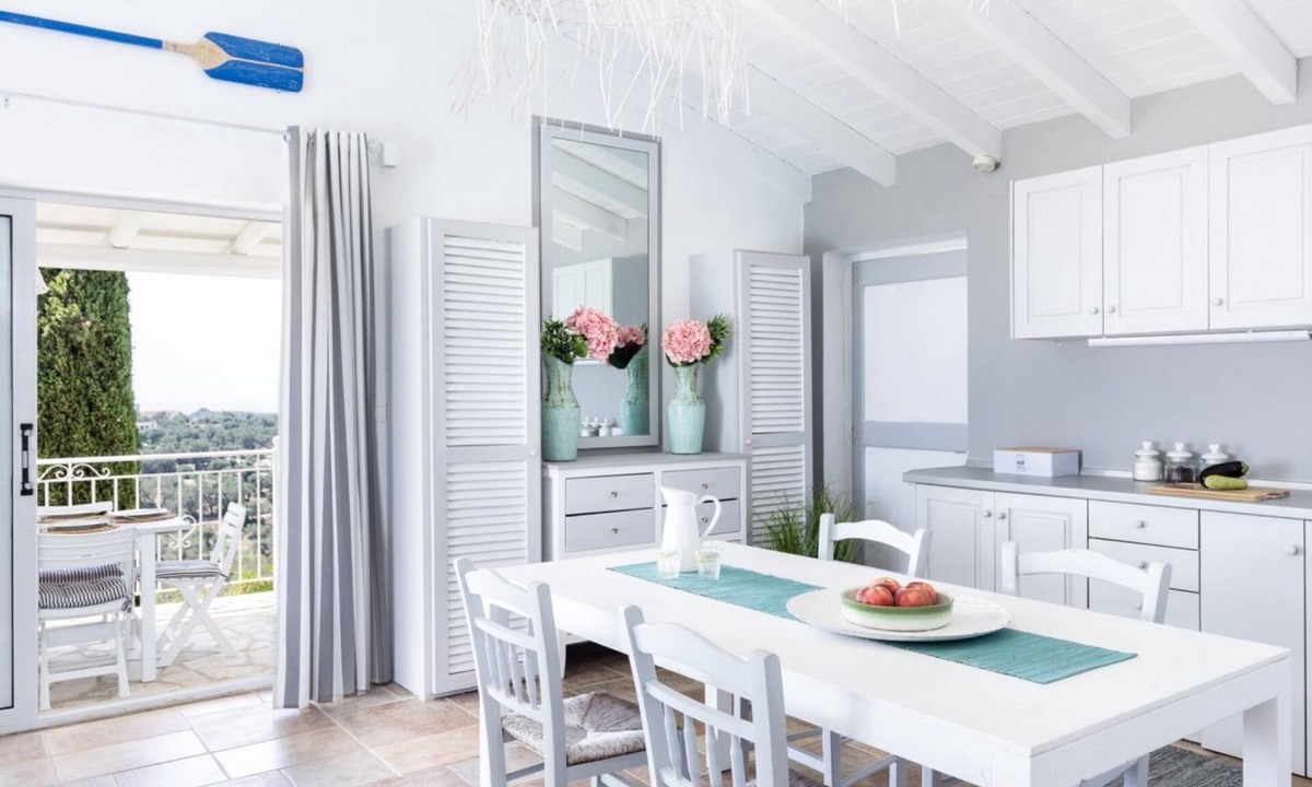 Vlachopoulatika Villa | Juniper House - Charming 3 bed Villa With sea View