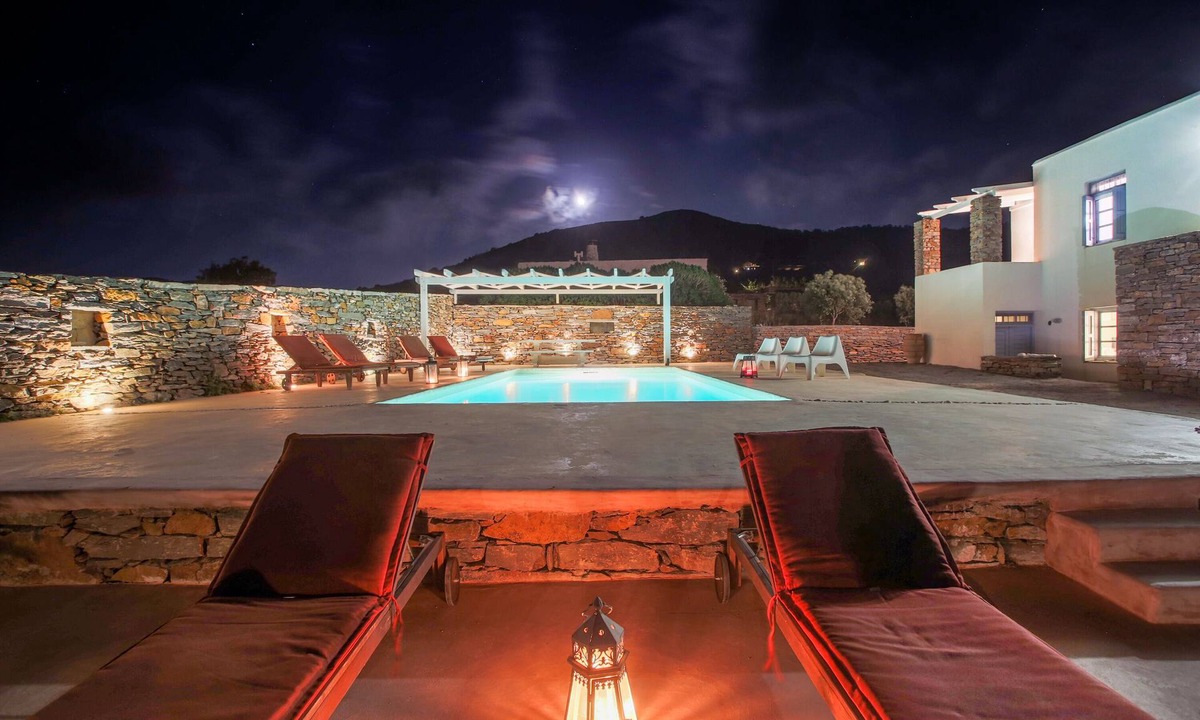Vourkari Villa | Kea Villa Thea & Petra & Ilios Villas With Private Pool And Amazing Seaview