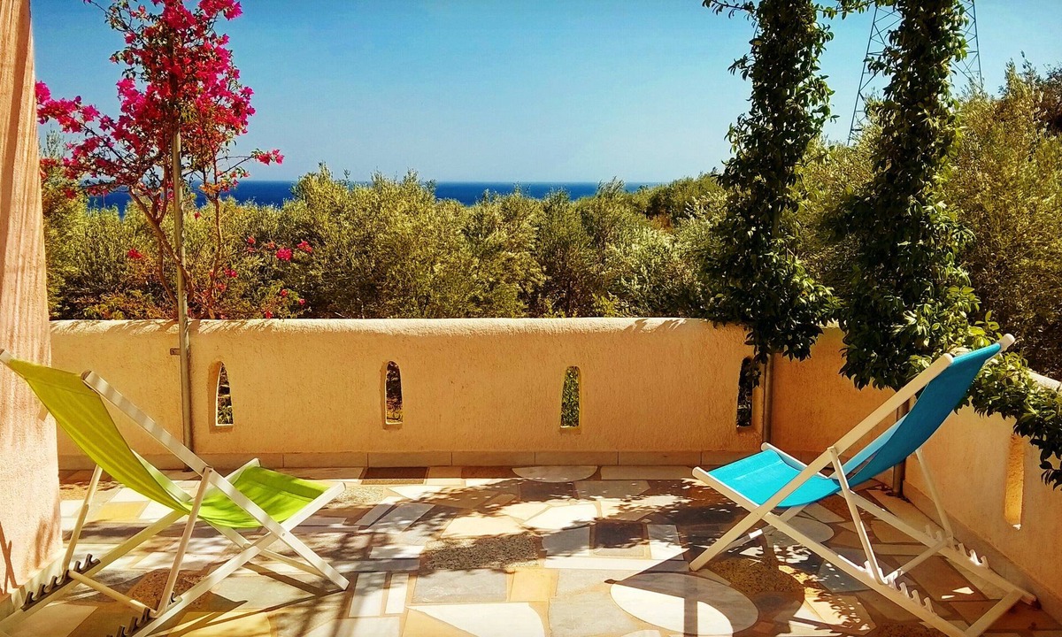 Ferma Apartment | La Luna Blu Apartment "Luna", sea view, 500 meters from the beach