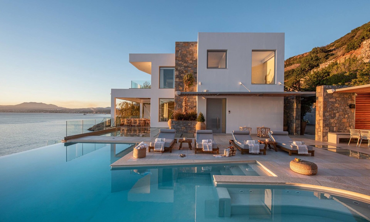 Palaiokastro Villa | Lady Sea - 6 Bedroom Villa with Heated Pool & Private Beach Access