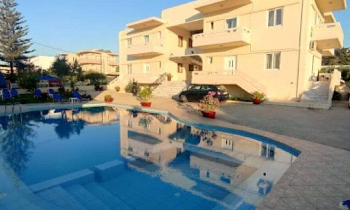 Agia Apartment | Litinas Apartment 9 with pool & balcony with side pool view