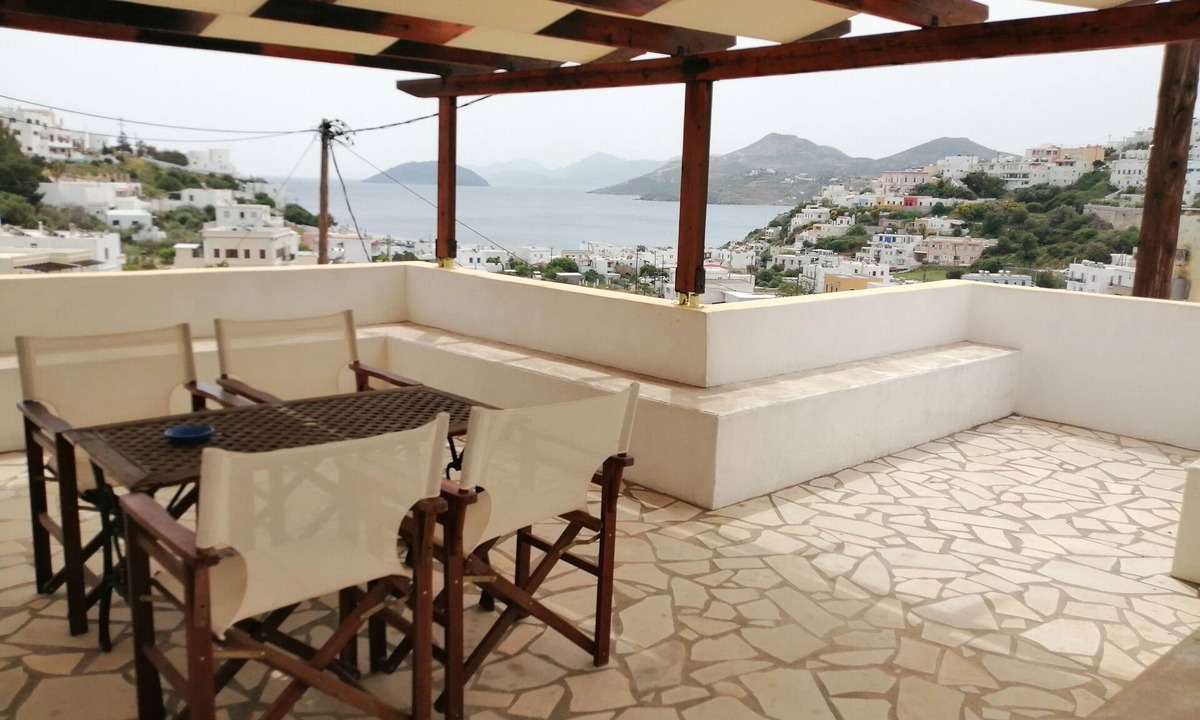 Panteli House | LOOBY'S at Christos Leros, a Cycladic Style Katoikia with breathtaking views