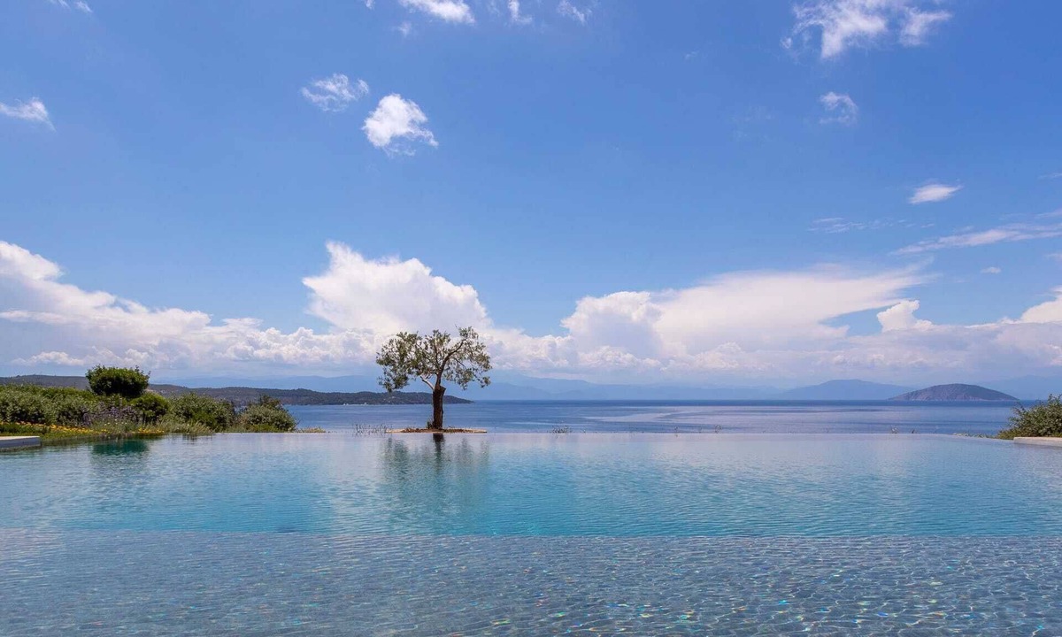 Kilada Villa | Luxurious Villa with Greek breathtaking sea - sunset view and private pool