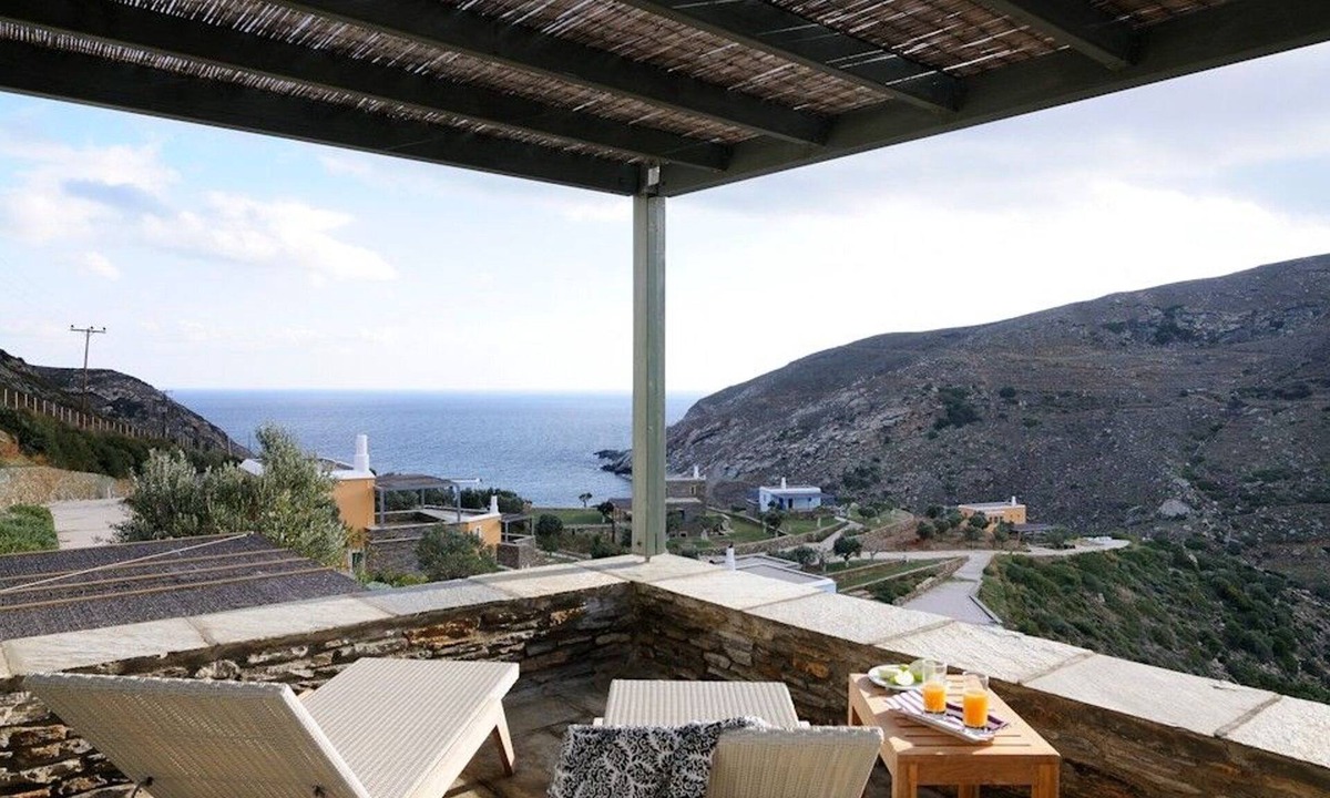 Andros Villa | Luxury Andros Suites | Stunning Suite with Amazing Sea View | Zorkos