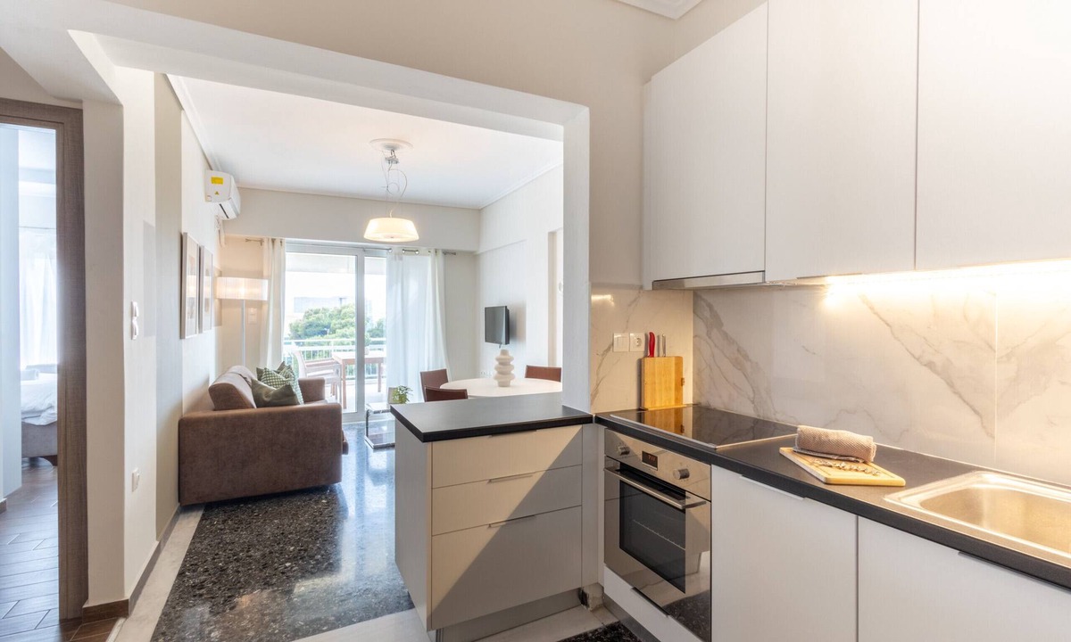 Voula Apartment | Luxury Beachfront 2-Bedroom Stay in Voula