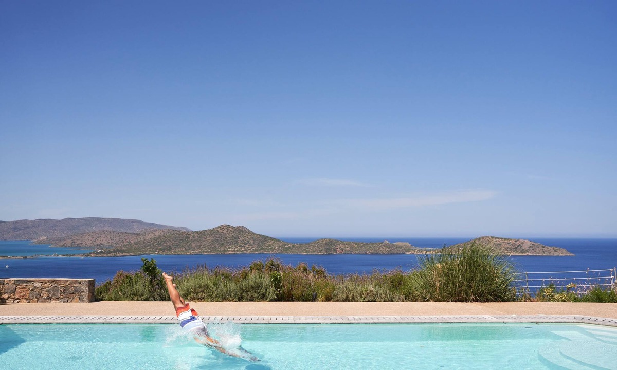 Agios Nikolaos Villa | Luxury villa for Demanding Holidays, Full privacy, Panoramic views over the sea!