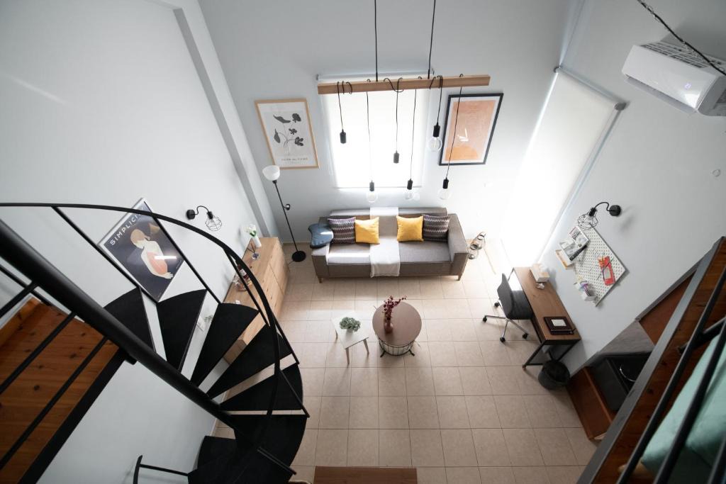 Kastellocampos Apartment | Minimal loft at Kastellokampos