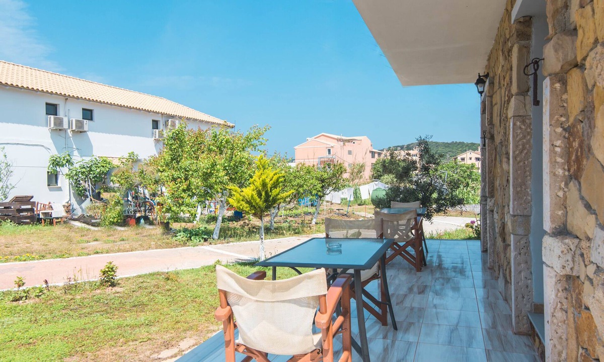 Arillas Apartment | 'Mirage Arillas Studio Type B11' with Sea View, Shared Pool & Wi-Fi