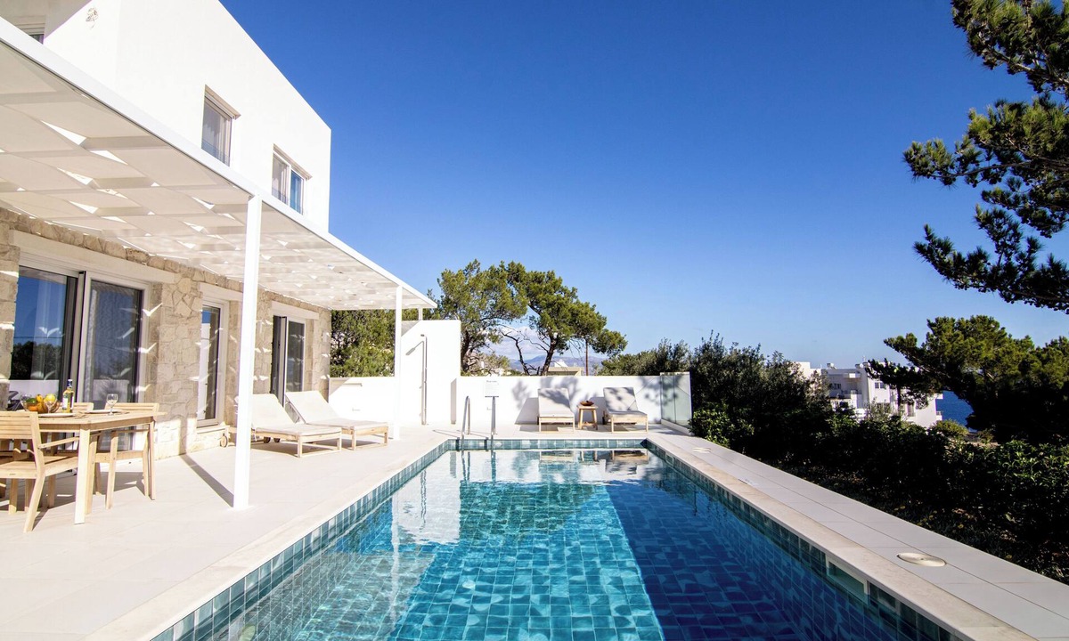 Achlia Villa | Modern two-floor villa in South Crete