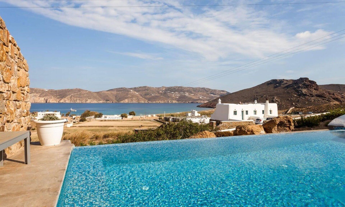 Panormos Villa | My Rental Homes - Villa Paradeison with private pool and sea view