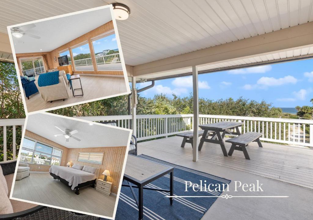 Butler Beach House | Ocean-View Beach Home Near St. Augustine | Flexible Living Spaces