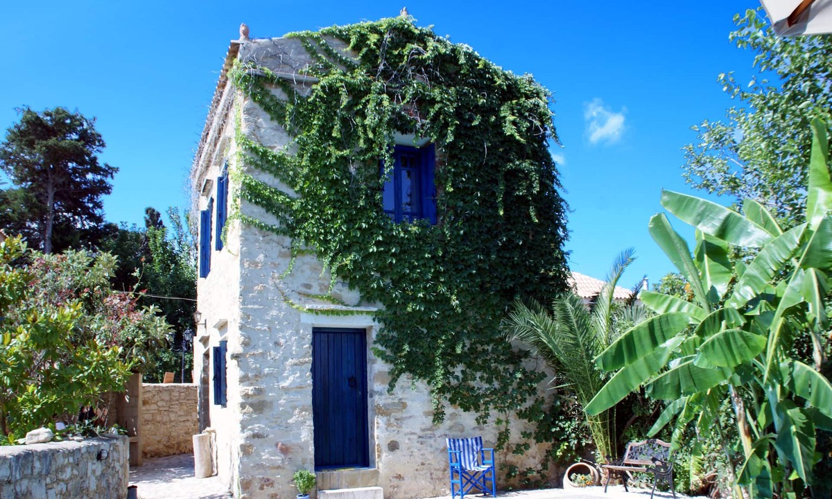 Pyrgos Psilonerou Villa | ★ Only for 2 ★ cosy stone villa, totally private, pool, near sea, WiFi, parking