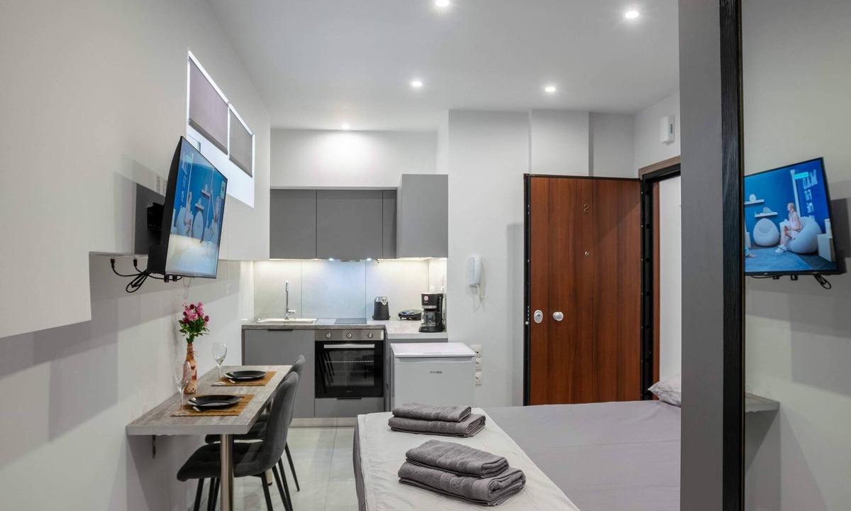 Athens Apartment | Pagrati Studio New, Chic, and Central